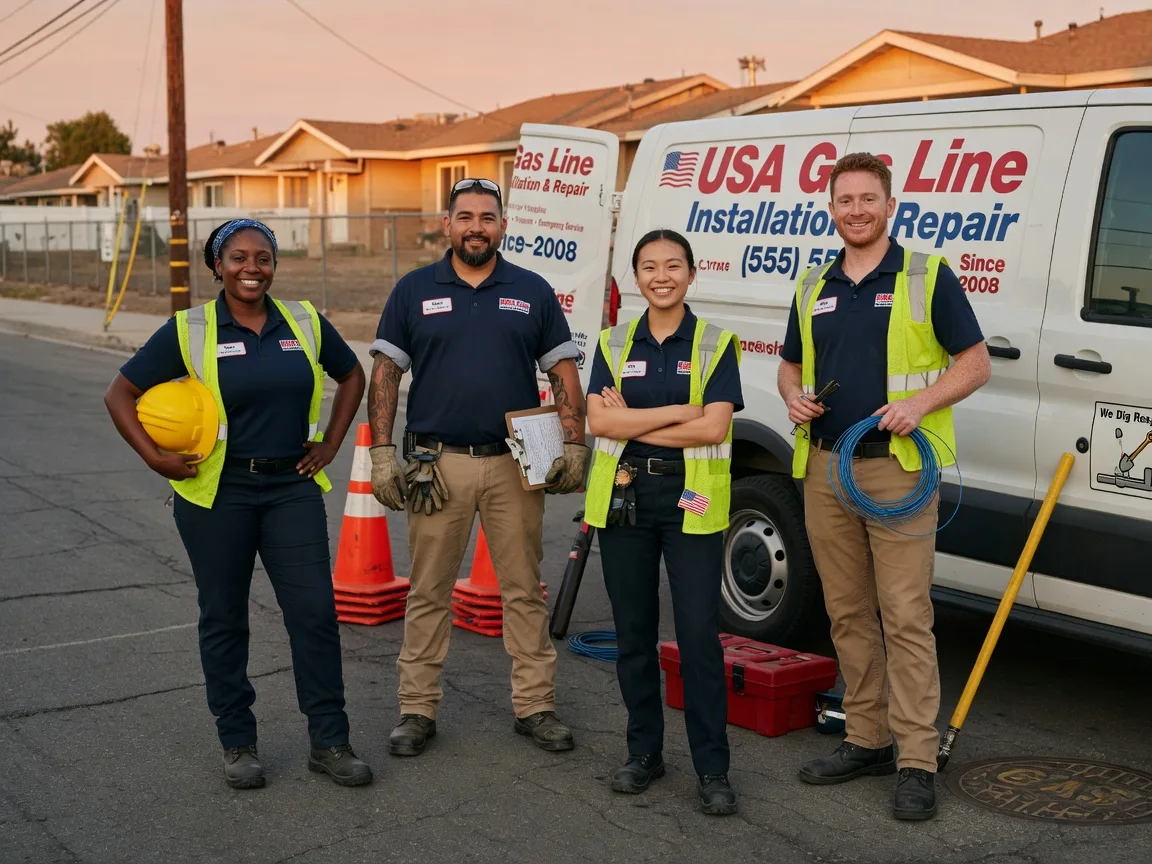 Gas Line Installation company in Ganado, TX